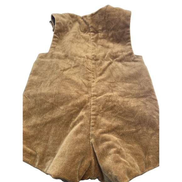 Vintage Designer's Studio Toddler Corduroy Overalls With Pockets & Button Straps - Picture 4 of 4